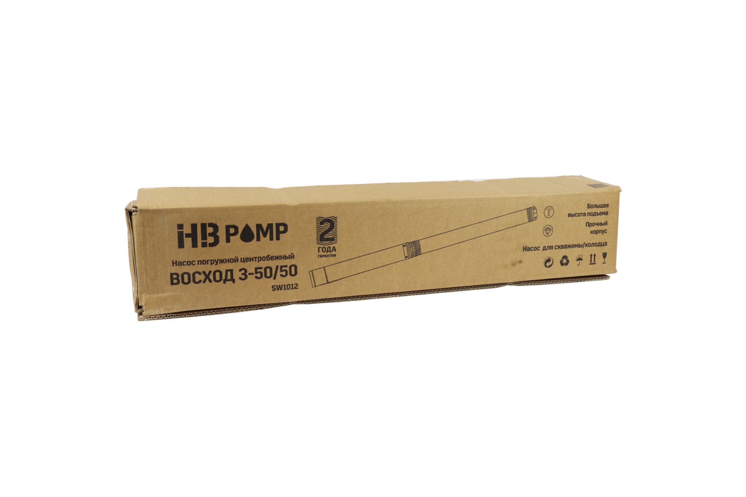 Погружной скважинный насос HP PUMP ВОСХОД 3-50/50 купить по цене 7 890 руб.